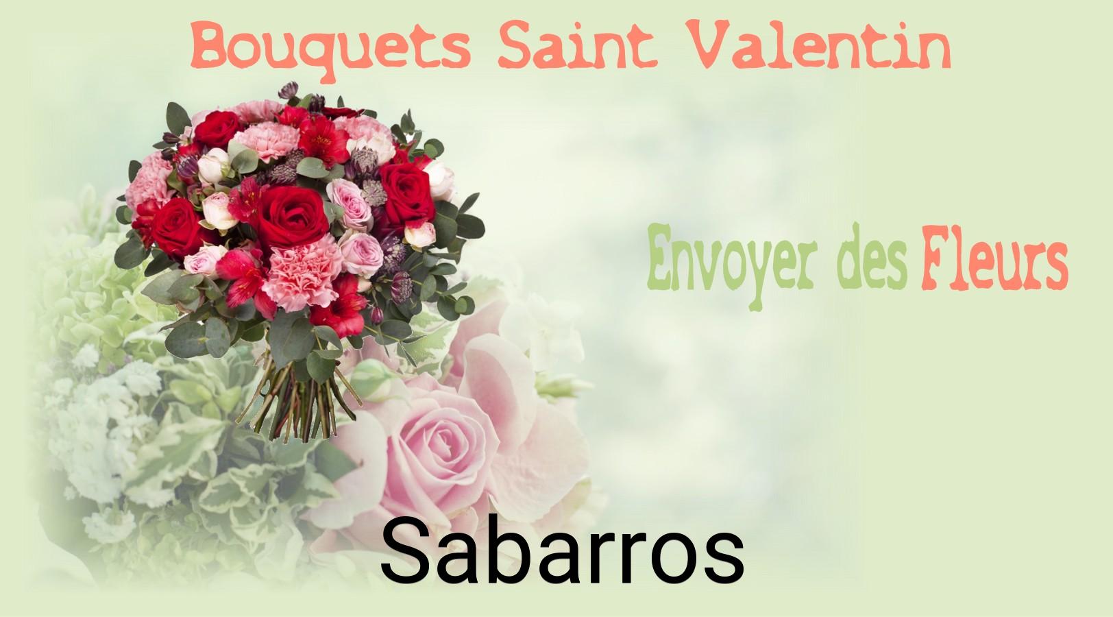 Roses de Saint-Valentin livrées à Sabarros